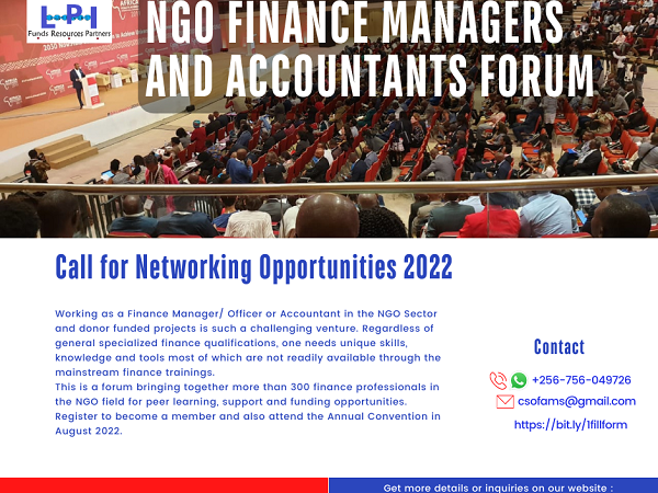 NGO Finance Managers and Accountants Forum